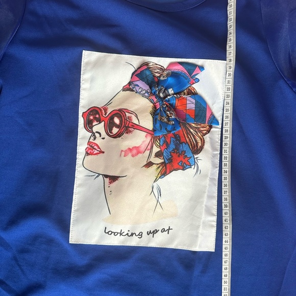 🌸3/$12,Shein blue XL dress, new - Picture 5 of 9